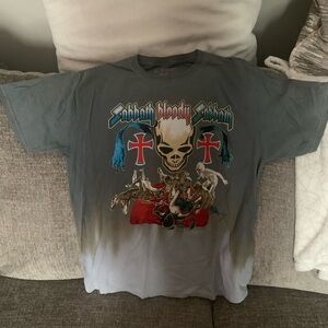 Sabbath Bloody Sabbath Black Sabbath T-Shirt Dip Dye M